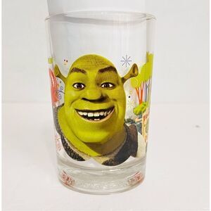 McDonalds Shrek The Third Movie Glass